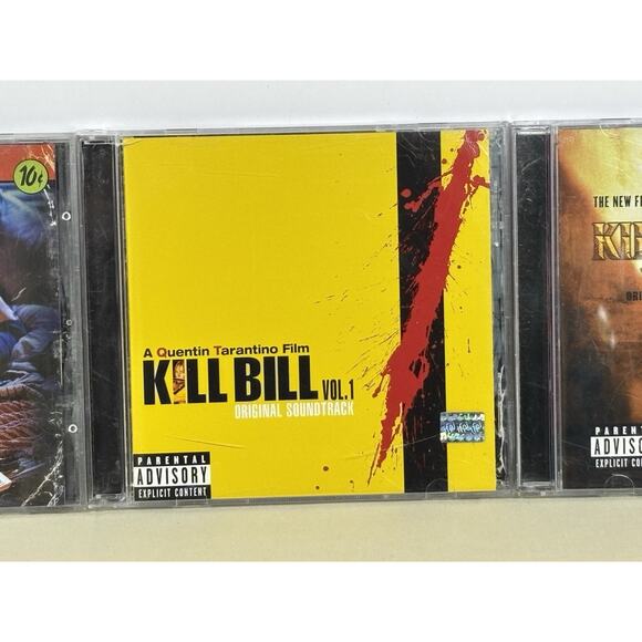 Quentin Tarantino Soundtrack Bundle – Kill Bill Death Proof Pulp Fiction (Lot) - Picture 4 of 16